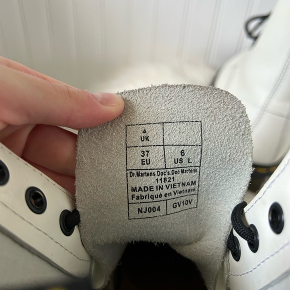 White Doc Martens - Picture 3 of 3